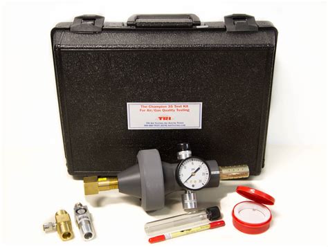 medical compressed air testing|compressed air quality tester.